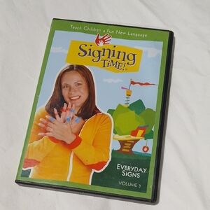 Signing Time Volume 3 DVD